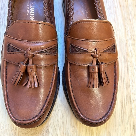 Allen Edmonds Maxfield Leather Brown Tassel Loafers main image 4